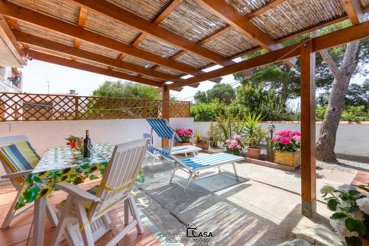 Apartments Casa Vacanze Porto Pino Exterior foto