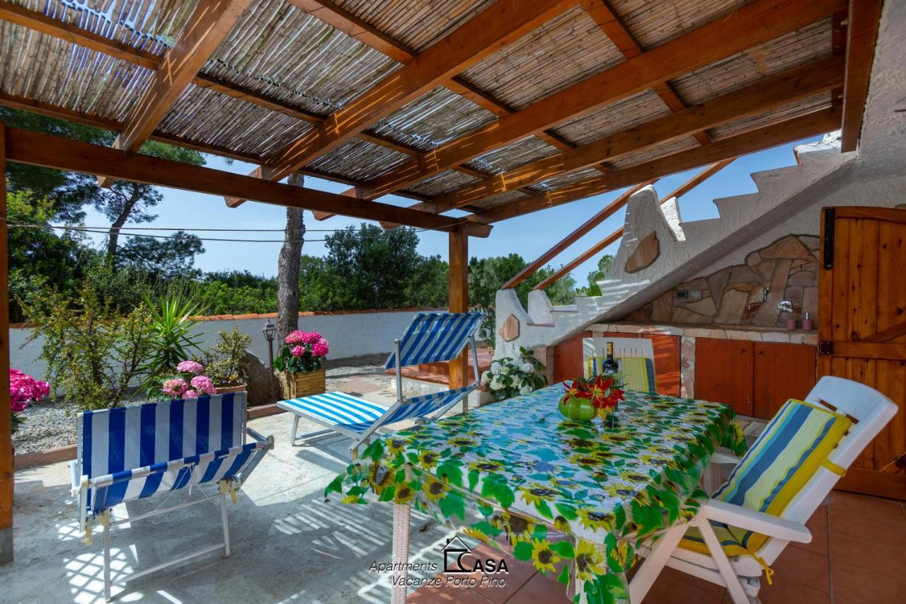 Apartments Casa Vacanze Porto Pino Exterior foto
